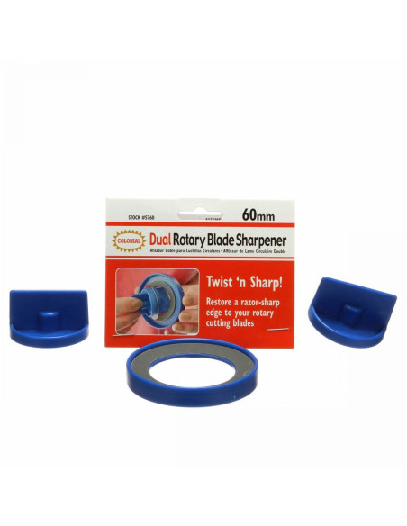 Afilador de cuchilla circular doble de 60 mm