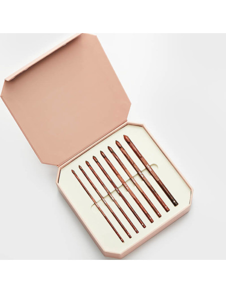 Estuche de lujo ganchillos KnitPro Symfonie Rose