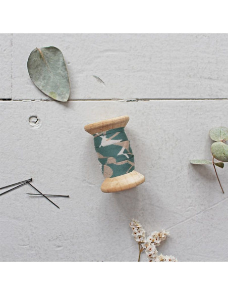 Bies viscosa Windy Cedar por metro - Atelier Brunette