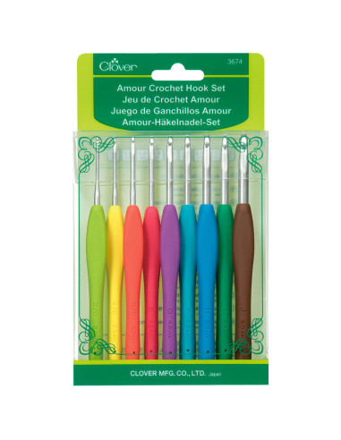 Juego de ganchillos Amour Clover