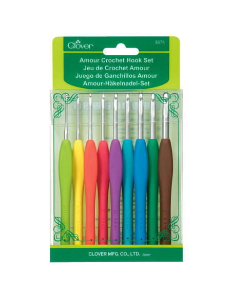 Juego de ganchillos Amour Clover