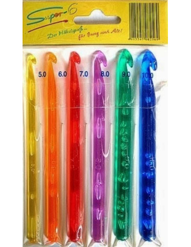 Juego de 6 ganchos MAXI