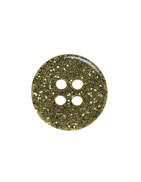 Juego de 8 botones Glitter 12 mm - Verde