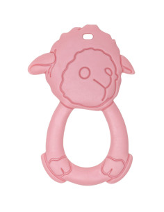 Anillo de dentición para bebés - Oveja rosa