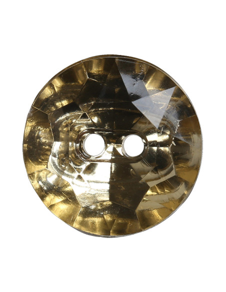 Juego de 8 botones de 2 agujeros Cocktail 18 mm - Oro