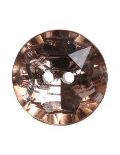 Juego de 8 botones de 2 agujeros Cocktail 18 mm - Rosa viejo 2