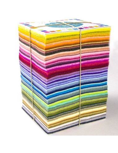 Caja de muestras de fieltro Cinnamon Patch