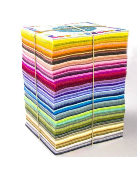 Caja de muestras de fieltro Cinnamon Patch
