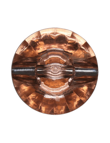 Juego de 8 botones con cola Cocktail 18 mm - Rosa viejo