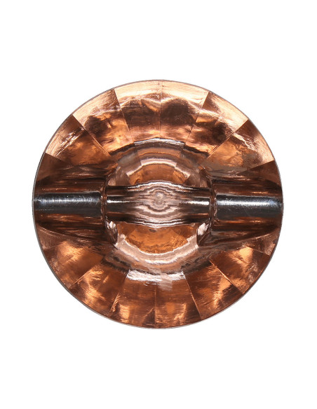 Juego de 8 botones con cola Cocktail 18 mm - Rosa viejo