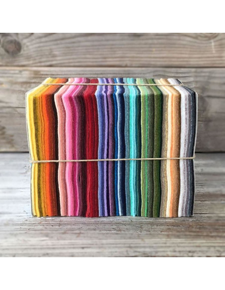 Caja de muestras de fieltro Cinnamon Patch