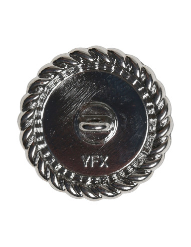 Juego de 4 botones Perla 21 mm - Plata