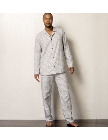 Patrón de bata, cinturón, parte superior, short y pantalón - Vogue 8964