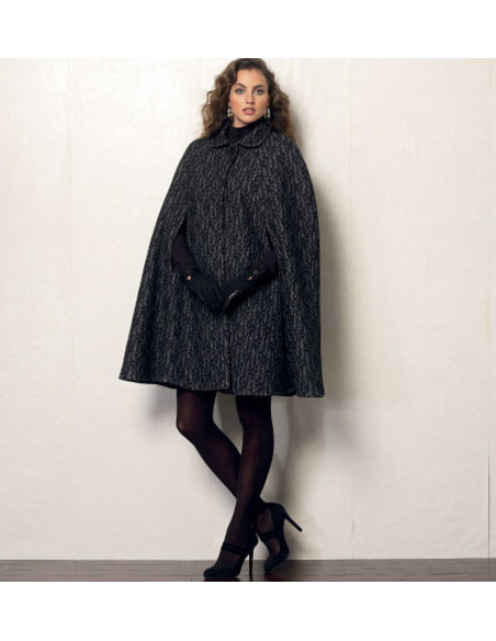 Patrón de capa - Vogue 8959