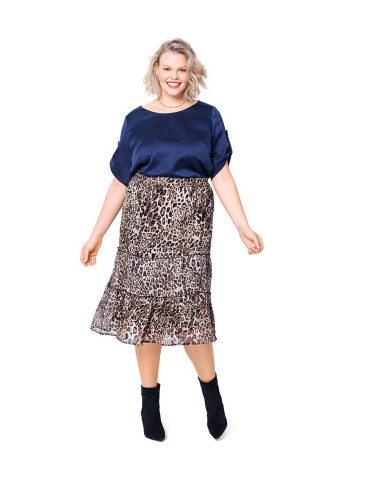 Patrón de blusa - Burda 6105