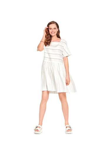 Patrón de top y vestido - Burda 6117