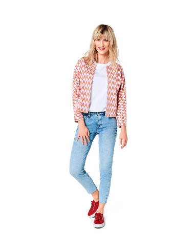Patrón de chaqueta - Burda 6123
