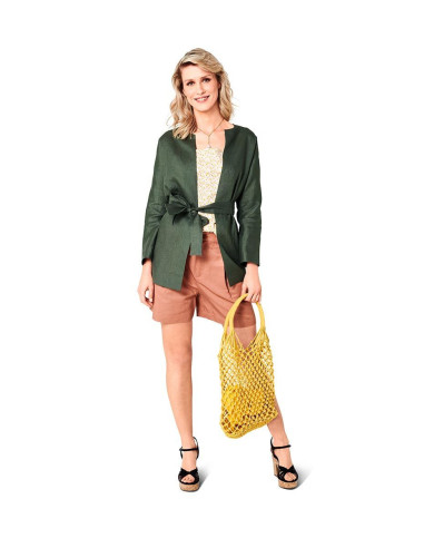 Patrón de chaqueta - Burda 6123
