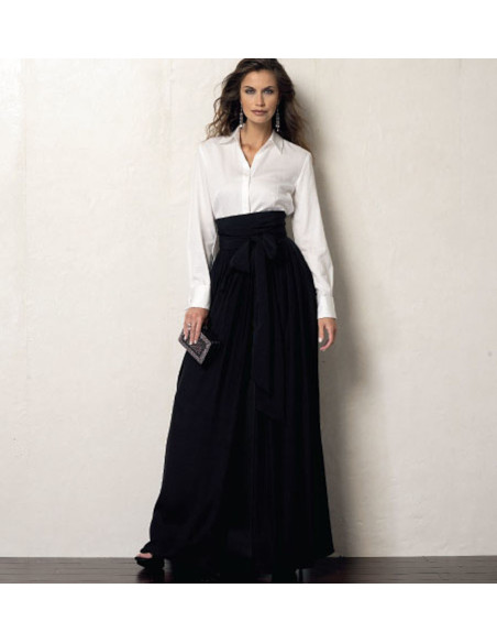 Patrón de pantalón - Vogue 8955
