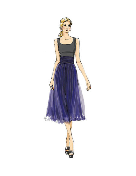 Patrón de pantalón - Vogue 8955