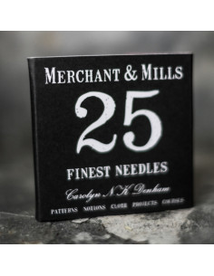 Libreta de 25 agujas de coser finas Merchant & Mills 2