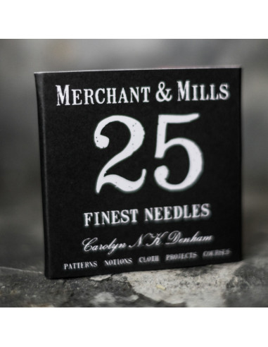 Libreta de 25 agujas de coser finas Merchant & Mills
