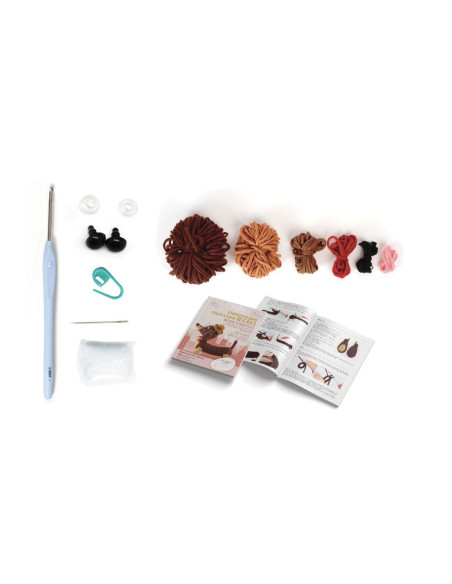 Kit de crochet - Elemental mi querido Teckel