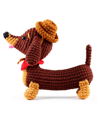 Kit de crochet - Elemental mi querido Teckel