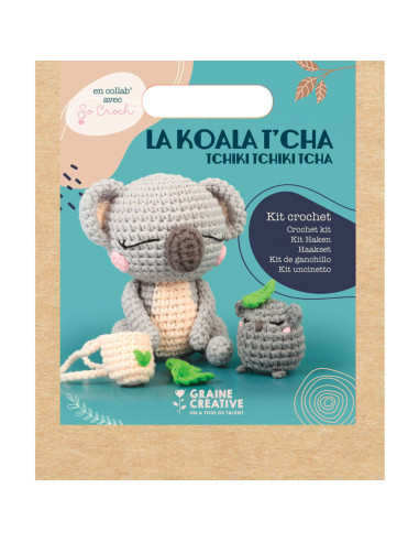Kit de crochet - La koala t'cha