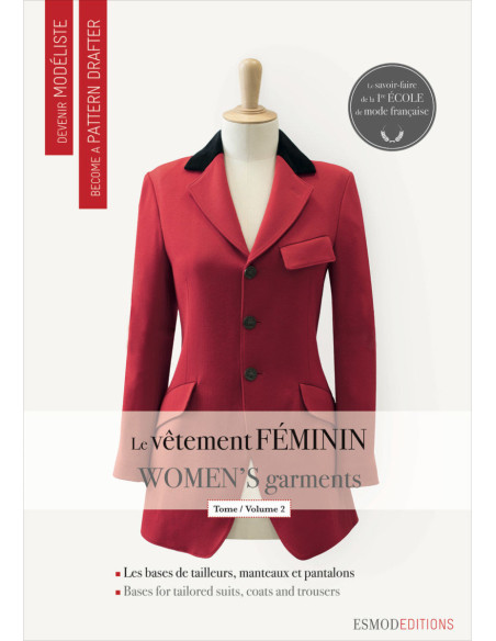 Libro convertirse en modelista: la prenda femenina tomo 2