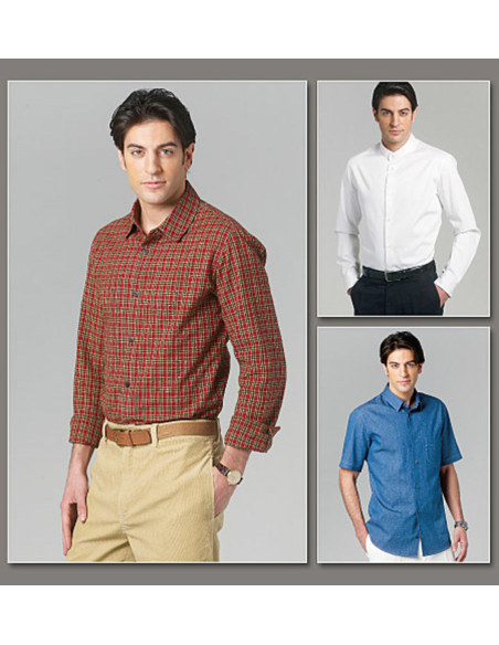 Patrón de camisa - Vogue 8759