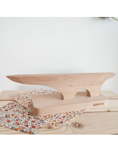 Prensa de madera para pliegues perfectos