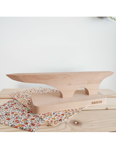 Prensa de madera para pliegues perfectos