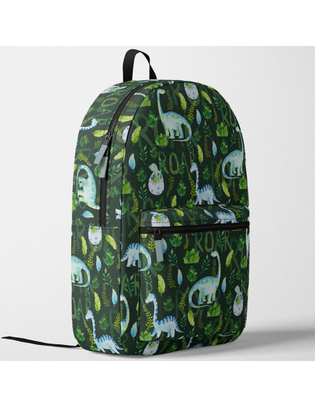 Tejido de algodón deluxe BIO - Dinosaurios rugen