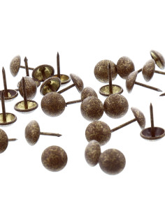 Clavos de tapicería redondos - Bronce
