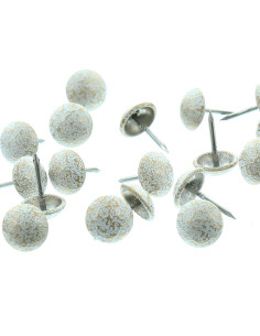 Clavos de tapicería Select - Blanco latonado