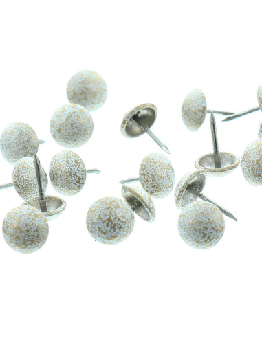 Clavos de tapicería Select - Blanco latonado