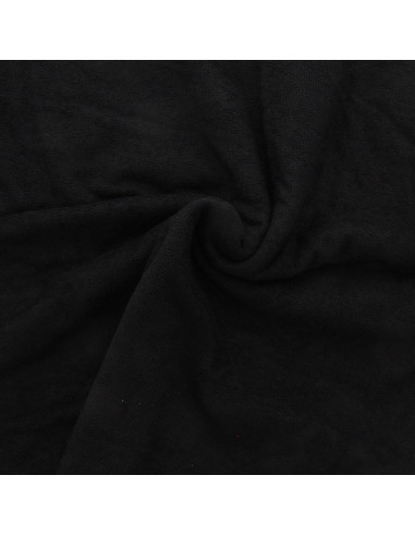 Tejido de microfibra de viscosa - Negro