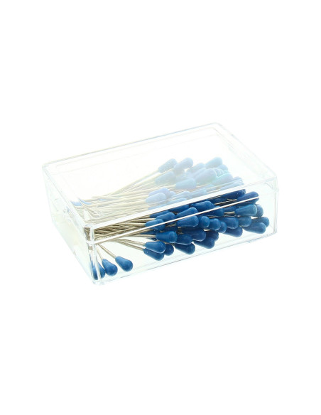 Mangueras con cabezal de plástico azul de 53 mm