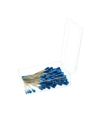 Mangueras con cabezal de plástico azul de 53 mm