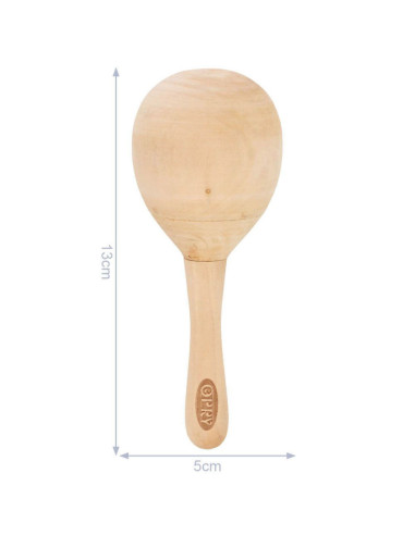 Sonajero maracas 13 cm x 5 cm