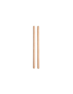 Juego de 2 palos de madera para macramé - 30 cm