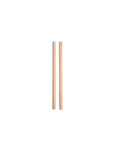 Juego de 2 palos de madera para macramé - 30 cm