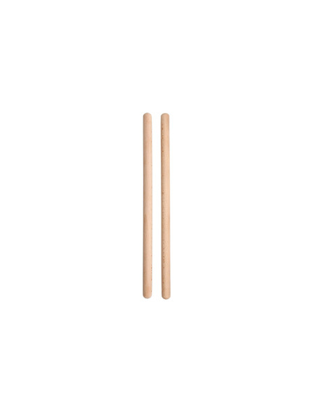 Juego de 2 palos de madera para macramé - 30 cm