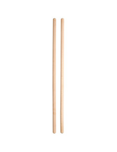 Juego de 2 palos de madera para macramé - 50 cm