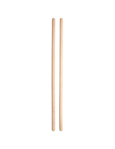 Juego de 2 palos de madera para macramé - 50 cm