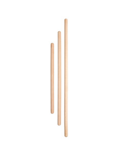 Juego de 3 palos de madera para macramé