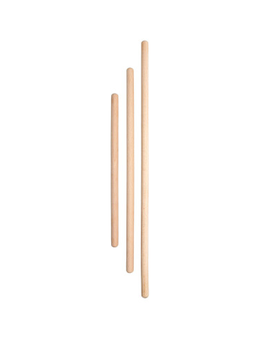 Juego de 3 palos de madera para macramé