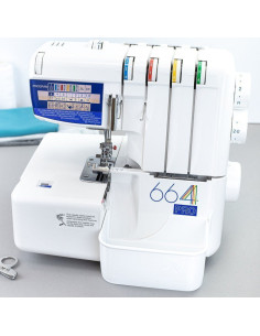 Contenedor de residuos para overlock Elna 664 y 664 Pro