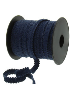 Galón tapicero plano bruto - Azul marino